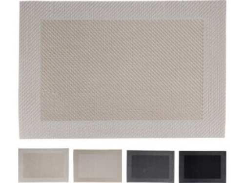 TÁNYÉRALÁTÉT POLIÉSZTER 45X30CM 4F. SZÍN