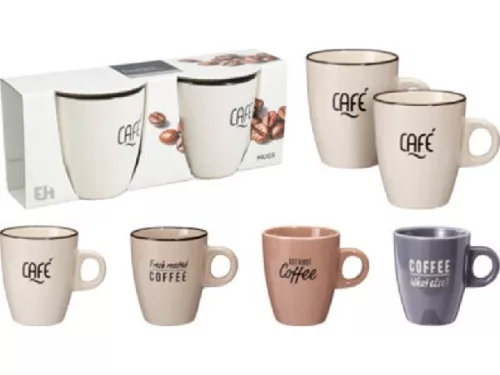 BÖGRE COFFEE STONEWARE 2DB-OS 220ML 4F.