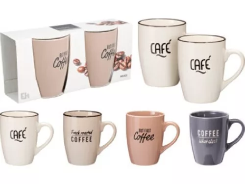 BÖGRE COFFEE STONEWARE 2DB-OS 340ML 4F.