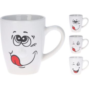 BÖGRE STONEWARE 300ML 8,2X10,2CM 3 FÉLE MINTA