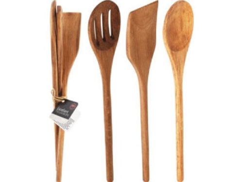 KONYHAI ESZKÖZKÉSZLET AKÁCIA FA 3DB-OS 30CM