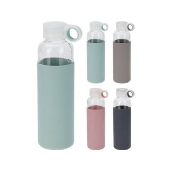 KULACS SZILIKON VÉDŐVEL 550ML 7X23,5CM 4F.