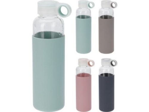 KULACS SZILIKON VÉDŐVEL 550ML 7X23,5CM 4F.