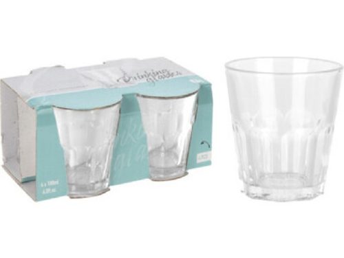 POHÁR ÜVEG 4DB-OS 180ML