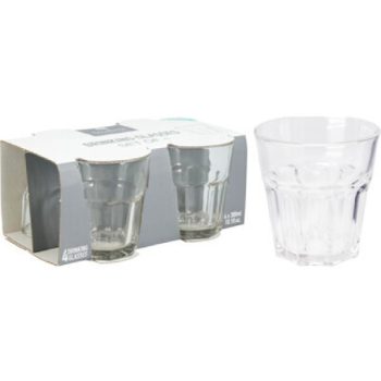 POHÁR ÜVEG 4DB-OS 300ML