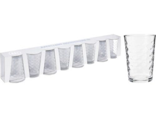 POHÁR ÜVEG 8DB-OS 200ML