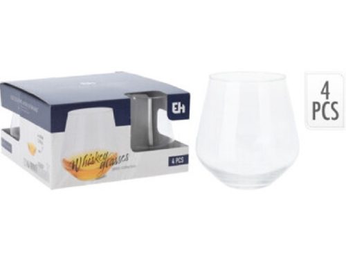 WHISKY-S POHÁR 450ML 4DB-OS