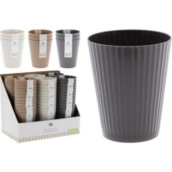 POHÁR 300ML 3DB-OS 8,3X10CM 30G 3 FÉLE SZÍN