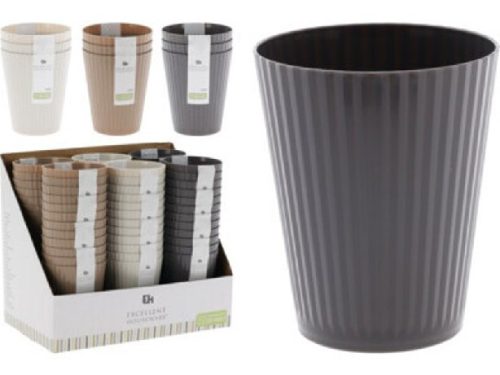 POHÁR 300ML 3DB-OS 8,3X10CM 30G 3 FÉLE SZÍN