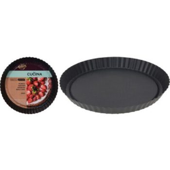 SÜTŐFORMA KEREK FÉM 28X3,5CM