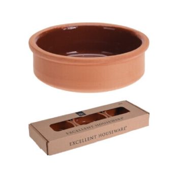 SÜTŐTÁL KERÁMIA 3DB-OS KÉSZLET 12X4CM 200ML