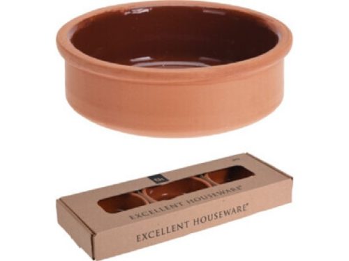 SÜTŐTÁL KERÁMIA 3DB-OS KÉSZLET 12X4CM 200ML