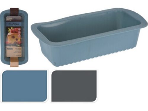 TORTAFORMA SZILIKON 27X14X7CM 154G 2 FÉLE SZÍN