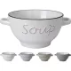 LEVESES TÁL FÜLES STONEWARE 'SOUP' 650ML 4F.