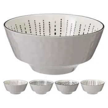 TÁL PORCELÁN 1300ML 4 FÉLE MINTA