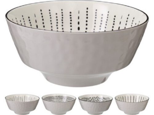 TÁL PORCELÁN 1300ML 4 FÉLE MINTA