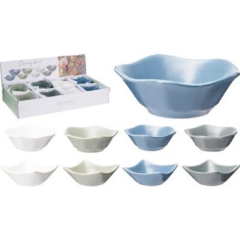   TÁL PORCELÁN NÉGYZET ALAKÚ:8X8X3CM KÖR ALAKÚ:7X7X3CM 4 FÉLE