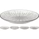 TÁNYÉR PORCELÁN 20CM 4 FÉLE MINTA