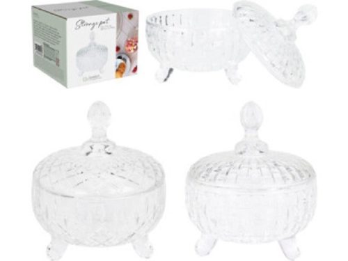 CUKORTARTÓ ÜVEG 200ML 9,8X12,5CM 2F.