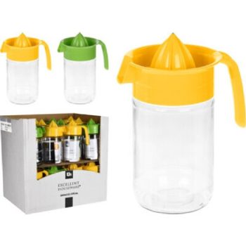 GYÜMÖLCSFACSARÓ ÜVEG 660ML 10X19CM 330G 2 FÉLE SZÍN