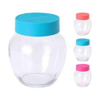 TÁROLÓ ÜVEG 370ML 3F. 8,7X10,1CM