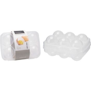 TOJÁSOSDOBOZ PP ÁTLÁTSZÓ 14X9X7CM 6DB FÉRŐHELY