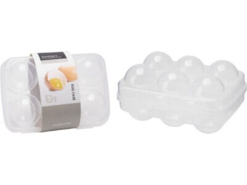 TOJÁSOSDOBOZ PP ÁTLÁTSZÓ 14X9X7CM 6DB FÉRŐHELY