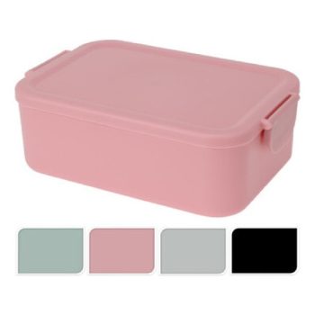 UZSONNÁSDOBOZ PP SZILIKON 20X14X7CM 235G