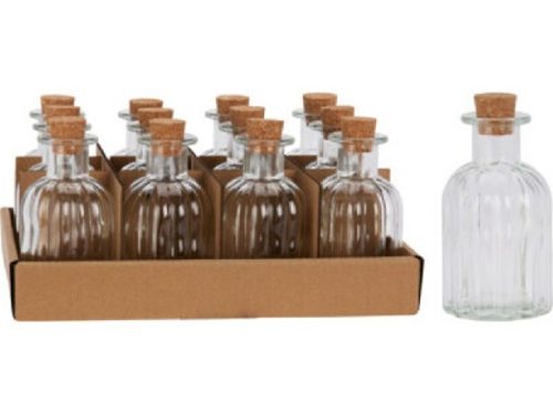 ÜVEGPALACK PARAFADUGÓVAL 120ML