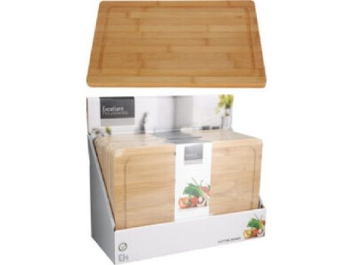 VÁGÓDESZKA BAMBUSZ 37X25X1.6CM (10DB/DISPLAY)