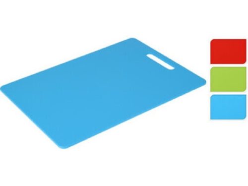 VÁGÓDESZKA PP 38X28X0,55CM 340G 3 FÉLE SZÍN