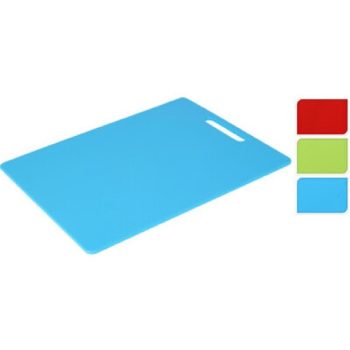 VÁGÓDESZKA PP 38X28X0,55CM 540G 3 FÉLE SZÍN