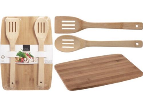 VÁGÓDESZKA SZETT ESZKÖZÖKKEL 3DB-OS 32.5X23X1CM