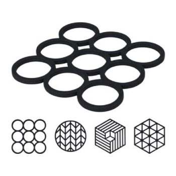 ALÁTÉT HŐÁLLÓ SZILIKON 4F. FORMA 16X16CM