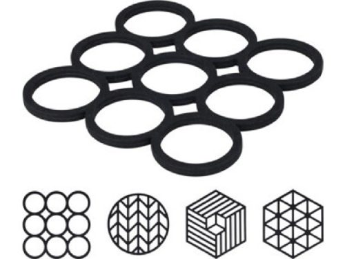 ALÁTÉT HŐÁLLÓ SZILIKON 4F. FORMA 16X16CM