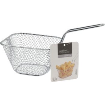 DRÓT KOSÁR KRÓM 68G 10X8,5X6,5CM FÜL:10CM