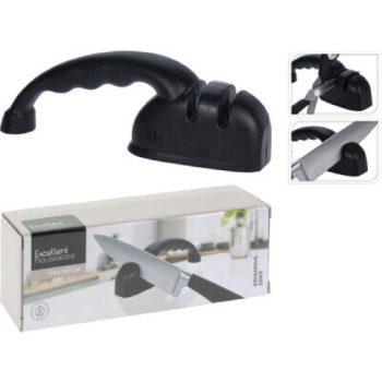 KÉSÉLEZŐ 19,2X4,5X6,8CM FEKETE MŰA. RM. ÉLEZŐKKEL