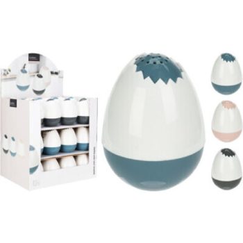 SÓSZÓRÓ PP. TOJÁS ALAKÚ 6,5X8,5CM 3F.