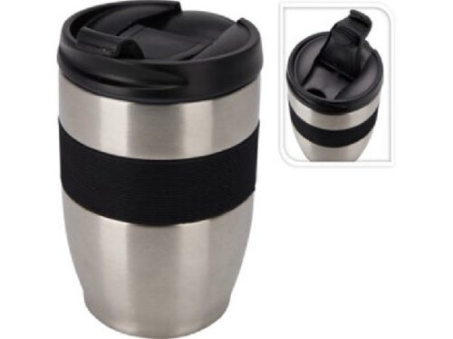 TERMOSZ BÖGRE RM. 300ML PP FEDŐVEL ÉS SZILIKON FOGÓVAL