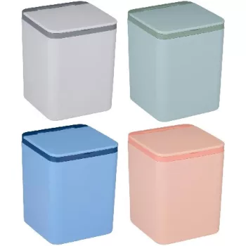 ASZTALI SZEMETES 4FÉLE 12,5X12,5X15,5 CM ALPINA