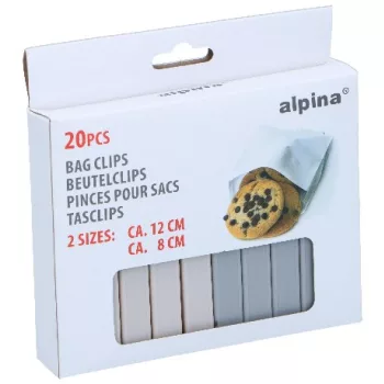 TASAKZÁRÓ CSIPESZ 20DB-OS 11,5X1,5X1,5 CM MŰA., ALPINA