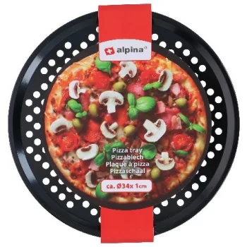 SÜTŐFORMA PIZZA 34CM 0,4MM ALPINA