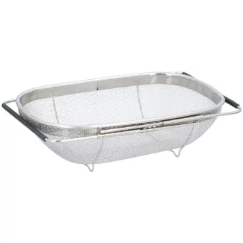 SZŰRŐ 34X23,5X10CM ÁLLÍTHATÓ MÉRETŰ NYÉL FÉM ALPINA