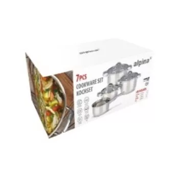 LÁBAS SZETT (4 LÁBAS 3 FEDŐ) ROZSDAMENTES ACÉL ALPINA