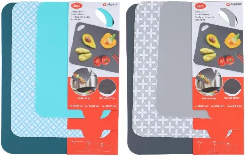 VÁGÓDESZKA 3DB 38X29CM, 34X25CM, 29X19CM ALPINA