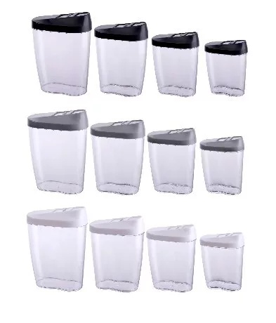 TÁROLÓ DOBOZ 4DB 1,25/0,85/0,6/0,5L 3 SZÍNBEN ALPINA