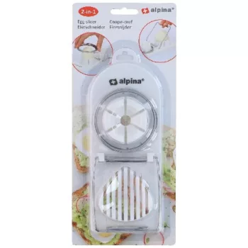 TOJÁSSZELETELŐ DUPLA 19X8CM FEHÉR ALPINA