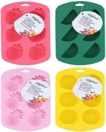 JÉGKOCKATARTÓ 4 FÉLE 20X12,4X1,5CM ALPINA