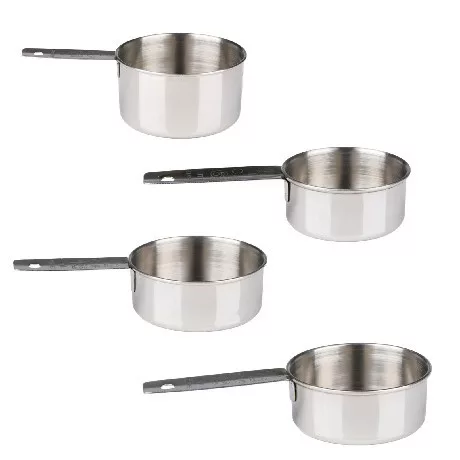 MÉRŐKANÁL KÉSZLET 4 DB-OS 7X7CM ROZSDAMENTES ACÉL ALPINA