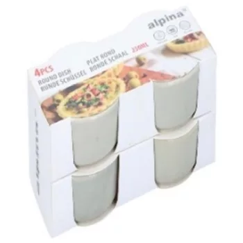 EDÉNY KERÁMIA 4DB 12X12X3,5CM ALPINA